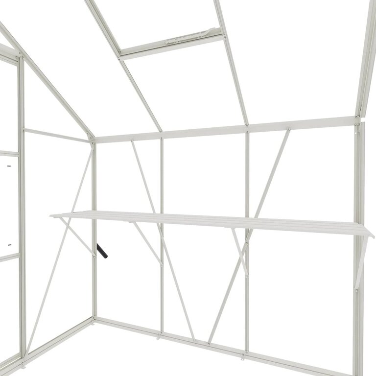 Drivhusbenk | Spire | 123cm | Hvit - Bilde 7