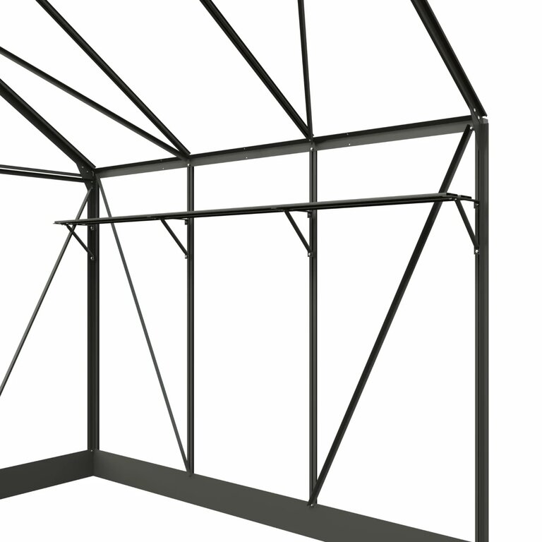 Drivhushylle | Solstuen | 141cm + 210cm | Olivengrå - Bilde 5