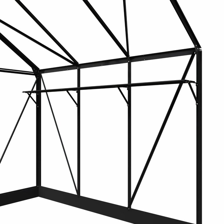 Drivhushylle | Solstuen | 210cm | Sort - Bilde 5