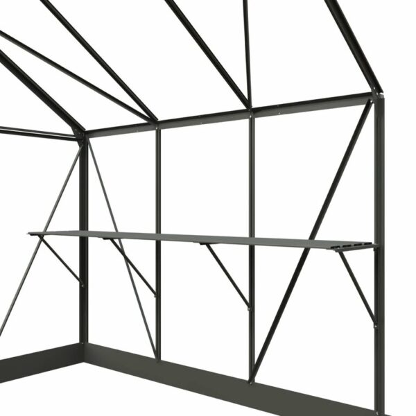 Drivhusbenk | Solstuen | 141cm | Olivengrå