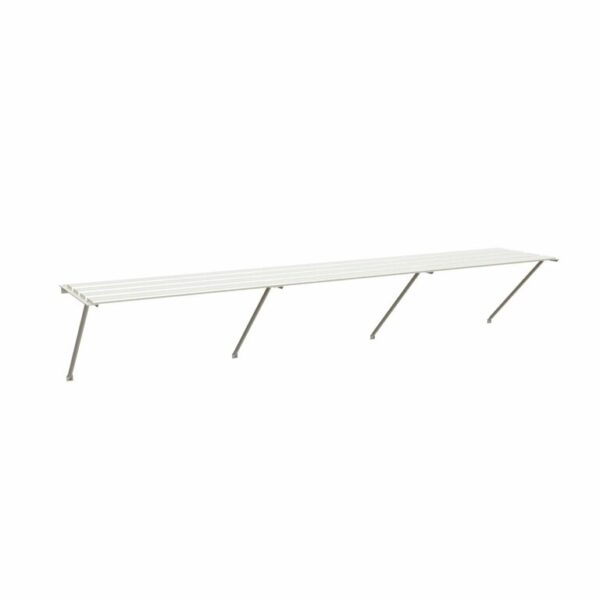 Drivhusbenk | Solstuen | 141cm | Hvit