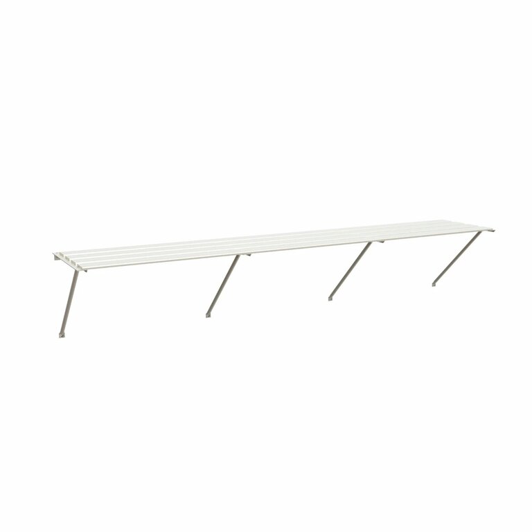 Drivhusbenk | Solstuen | 141cm | Hvit - Bilde 3