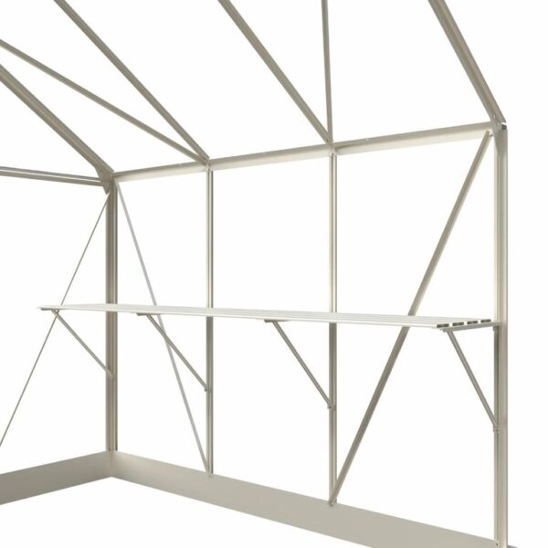 Drivhusbenk | Solstuen | 141cm | Hvit