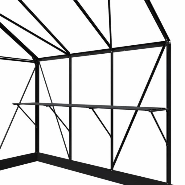 Drivhusbenk | Solstuen | 141cm | Sort