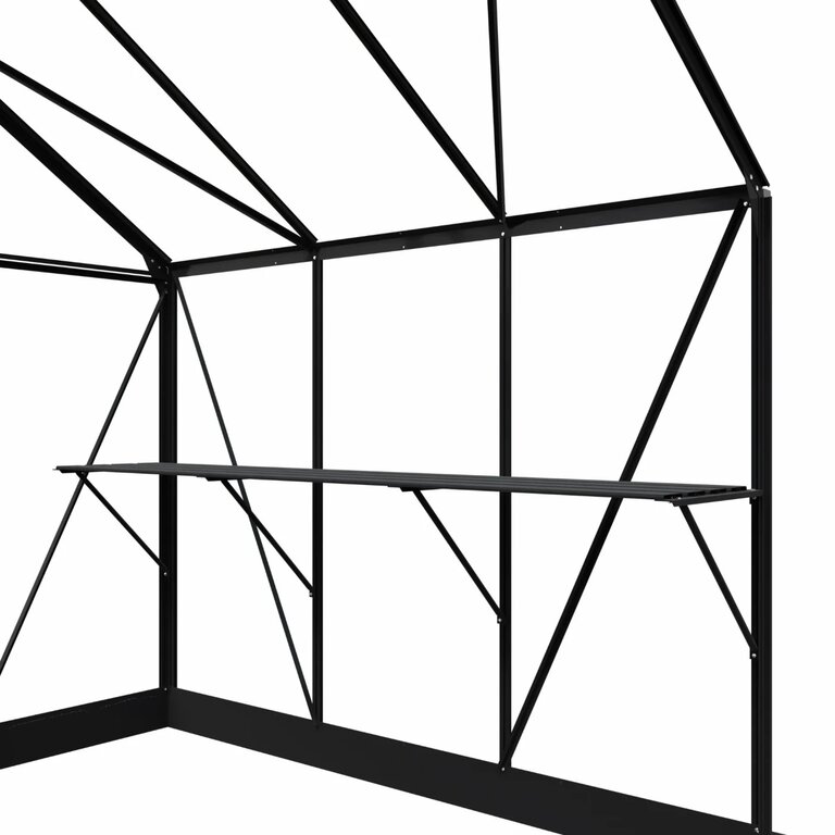Drivhusbenk | Solstuen | 141cm +210cm | Sort - Bilde 3