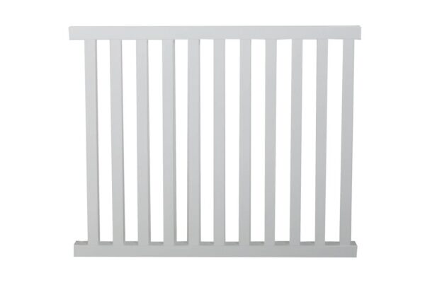 Rekkverk aluminium | hvit