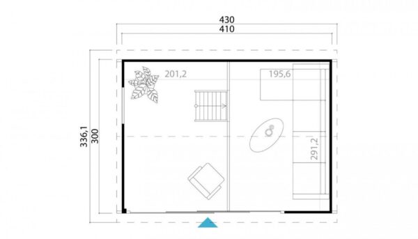 Anneks | Hille 2 | 12,3m²