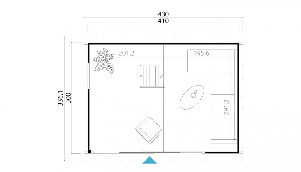 Anneks | Hille 2 | 12,3m² - Bilde 5