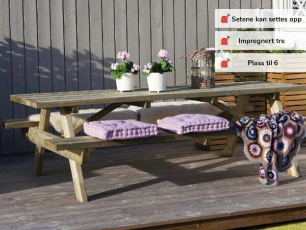 Large_1400-1400_Benk info (1) Piknikbord med benk | 237 x 160cm