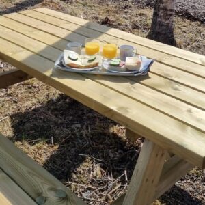 Large_1400-1400_Benk nær Piknikbord med benk |177 x 155cm