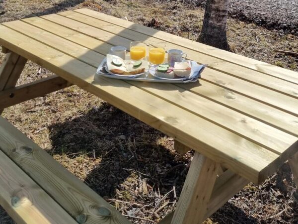 Large_1400-1400_Benk nær Piknikbord med benk |177 x 155cm