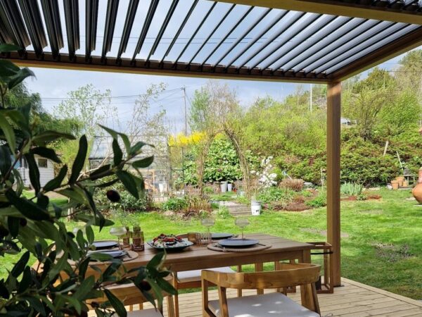 Pergola | Sørøya | 3x4m | Eikelakkert