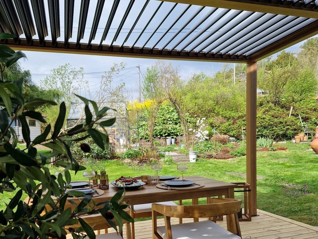 Pergola | Sørøya | 3x4m | Eikelakkert - Bilde 6