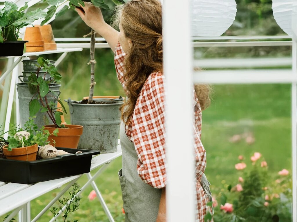 Drivhusbenk | Spire | 123cm | Hvit - Bilde 1