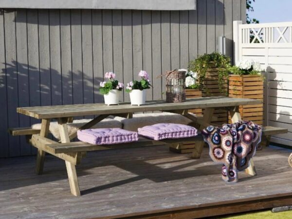Large_1400-1400_original_Benksett_stor Piknikbord med benk | 237 x 160cm