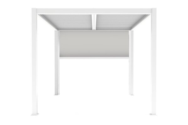 Pergola zip vegg | Sørøya | 270×218 | hvit