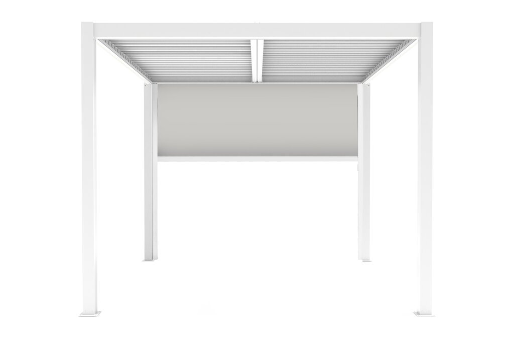 Pergola vegg | Sørøya | 270×218 | elektrisk hvit - Bilde 1