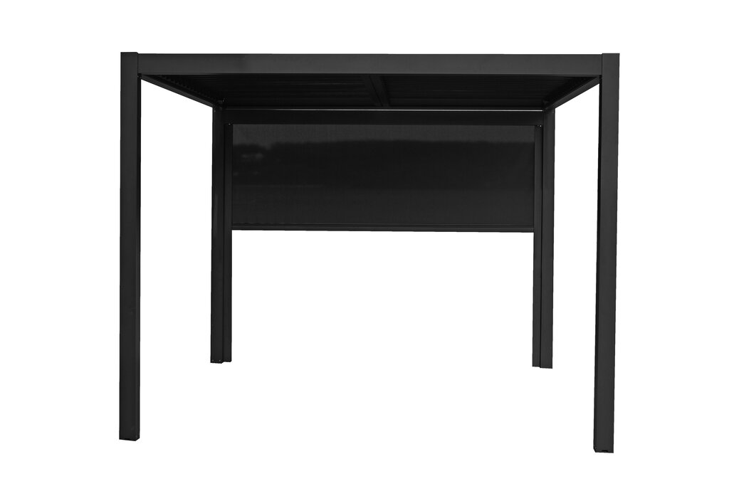 Pergola zip vegg | Sørøya | 270×218 | sort - Bilde 1