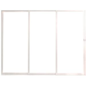 Pergola skyvedør | Sørøya | 270x218 | hvit