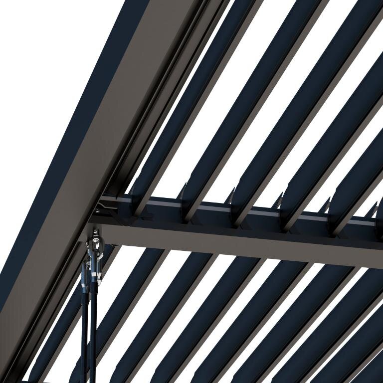 Pergola | Sørøya | 4x4m sort - Bilde 8