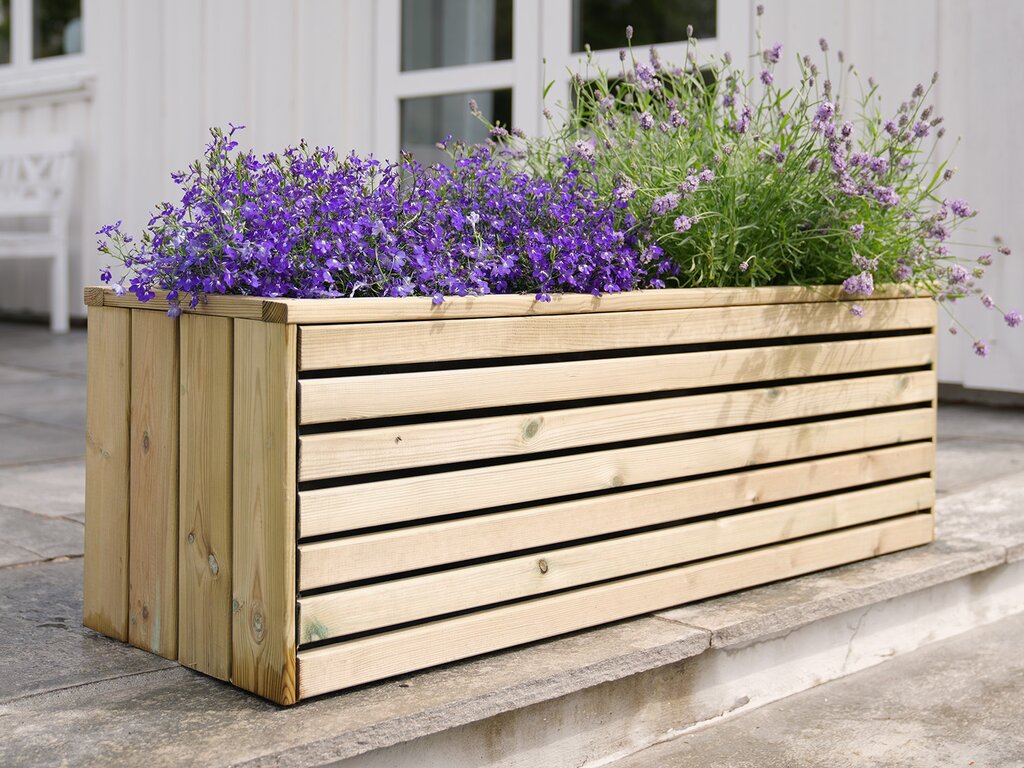 Blomsterkasse | 120 x 39 cm - Bilde 1