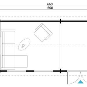Anneks | Birkeland | 18m²
