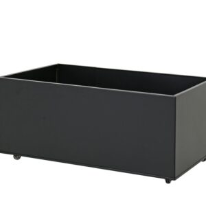 Plantekasse Sort 80 x 40 cm