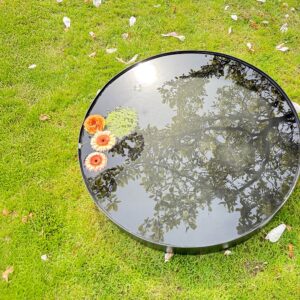 Vannspeil sort 90 cm
