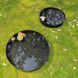 Vannspeil sort 70 cm