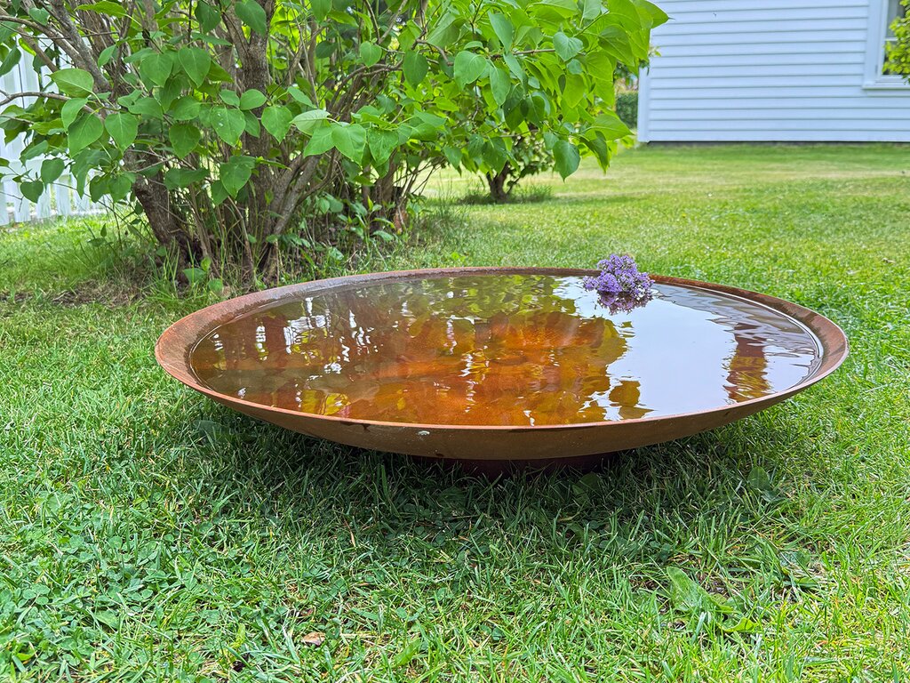 Vannspeil corten 70cm - Bilde 2