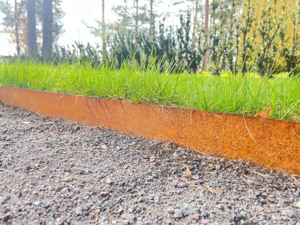 Hagekant Corten 106x16/8 cm - 5 pakk