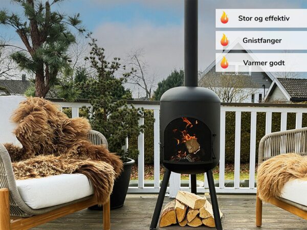 Large_Bålpanne info Kveldsgnist utepeis 168cm