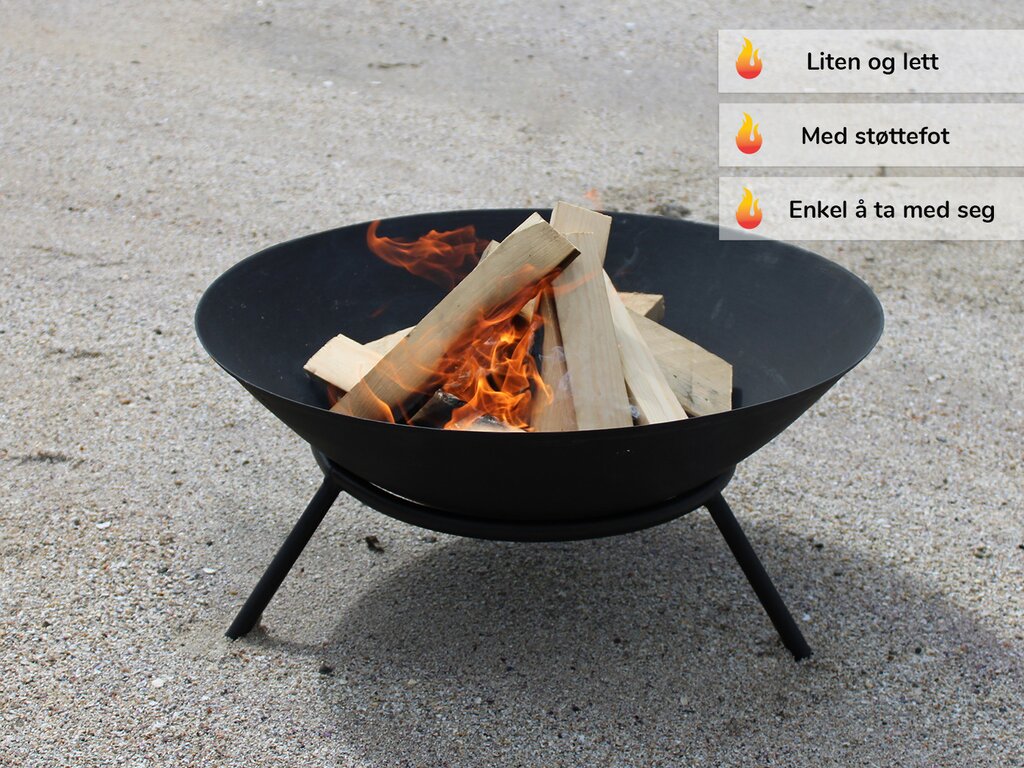 Bålpanne sort - Bilde 5