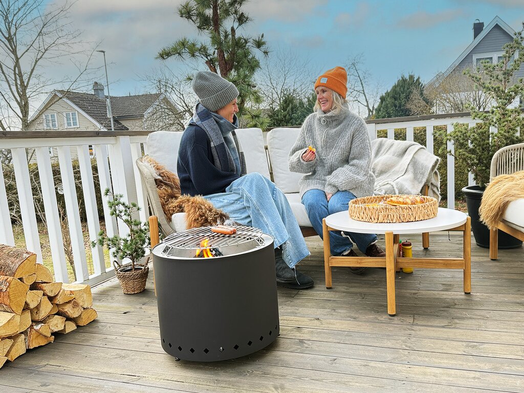 Smokeless bålpanne m/trekk sort - Bilde 6