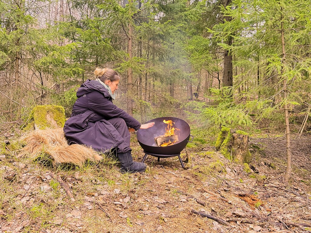 Ildkulen bålpanne 60 cm - Bilde 4