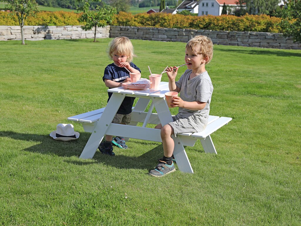 Benksett barn Hvit - Bilde 1