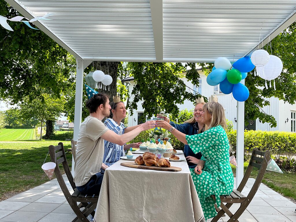 Pergola | Sørøya | 3x3m hvit - Bilde 5