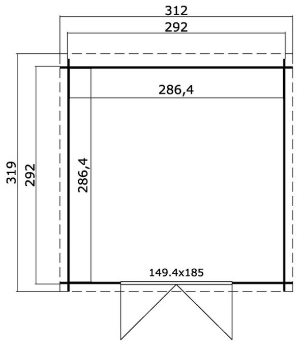 Bod | Elverum | 8,5m²