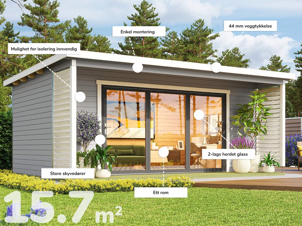 Anneks | Fevik 2 | 16,5m² - Bilde 2