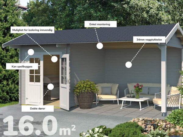 Anneks | Florø | 16m²