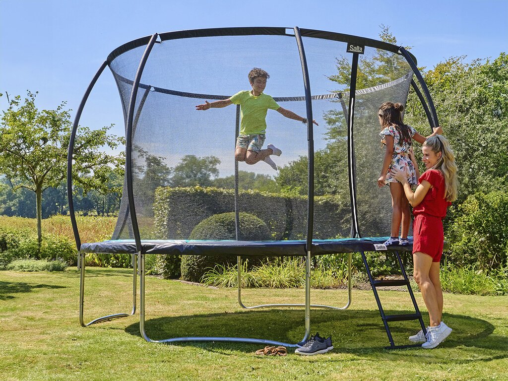 Trampoline Salta Ø305 med stige og sikkerhetsnett - Bilde 2