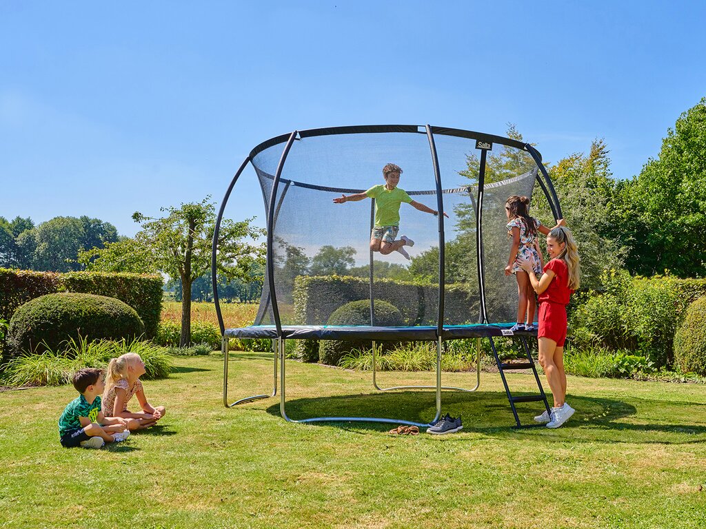 Trampoline Salta Ø305 med stige og sikkerhetsnett - Bilde 1
