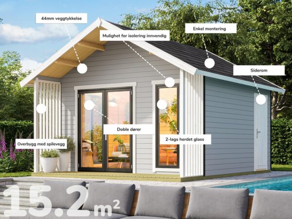 Anneks | Hille 1 | 15,9m²