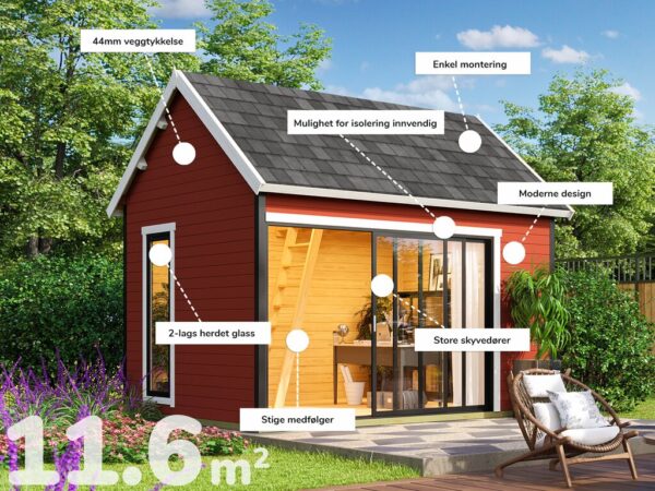 Anneks | Hille 2 | 12,3m²