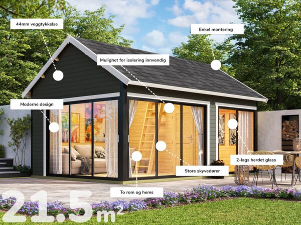 Anneks | Hille 3 | 22,4m²