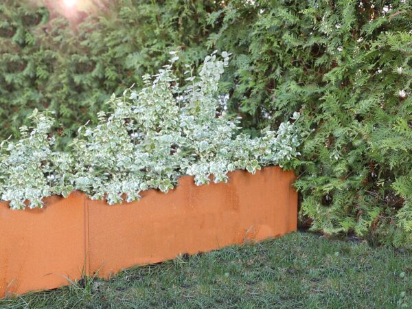 Hagekant Corten 106x24/16 cm - 5 pakk