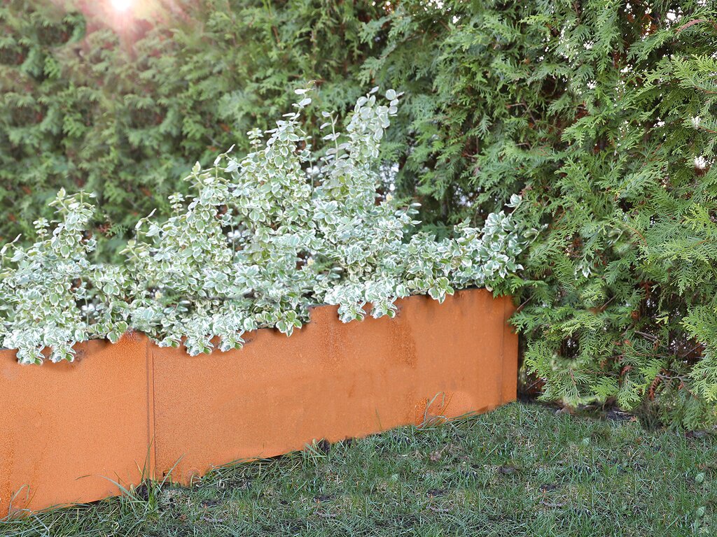 Hagekant Corten 106x40/32 cm - 4 pakk - Bilde 1