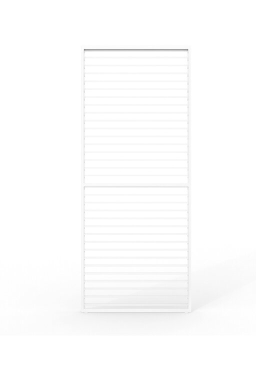 Large_Hvit lamellvegg pergola Pergola Lamellvegg |123x218 | hvit