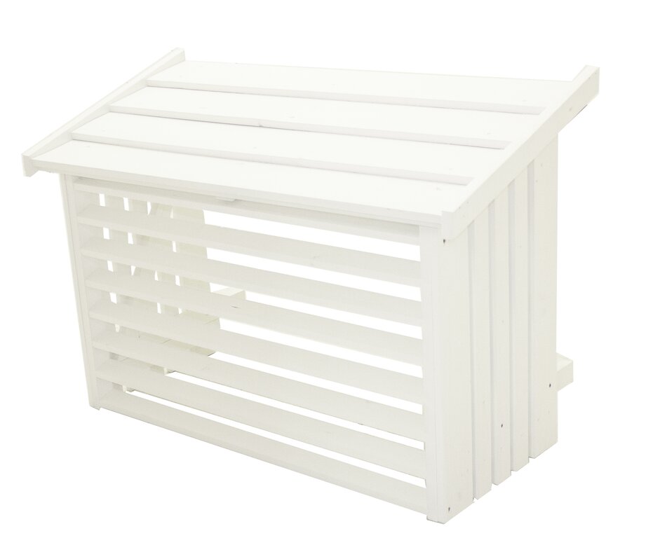 Varmepumpehus hvit - Bilde 3