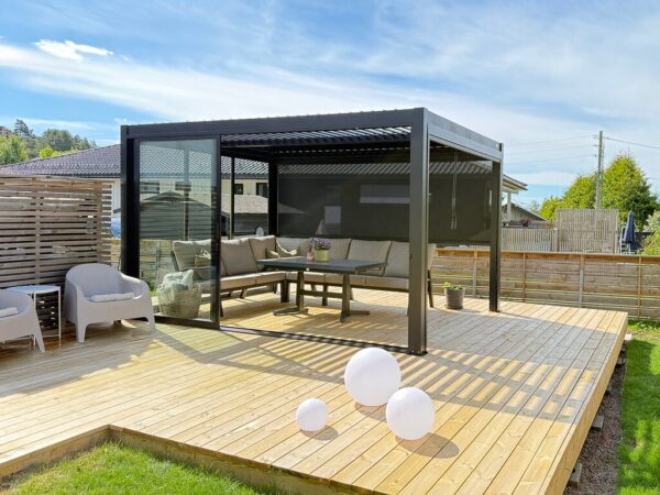 Pergola | Sørøya | 3x4m sort